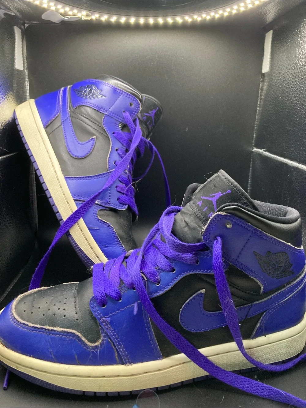 Men/boys Jordan 1 purple